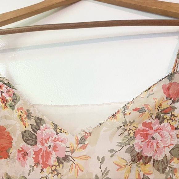 Monk and lou floral blouse tank top cami - Picture 4 of 4